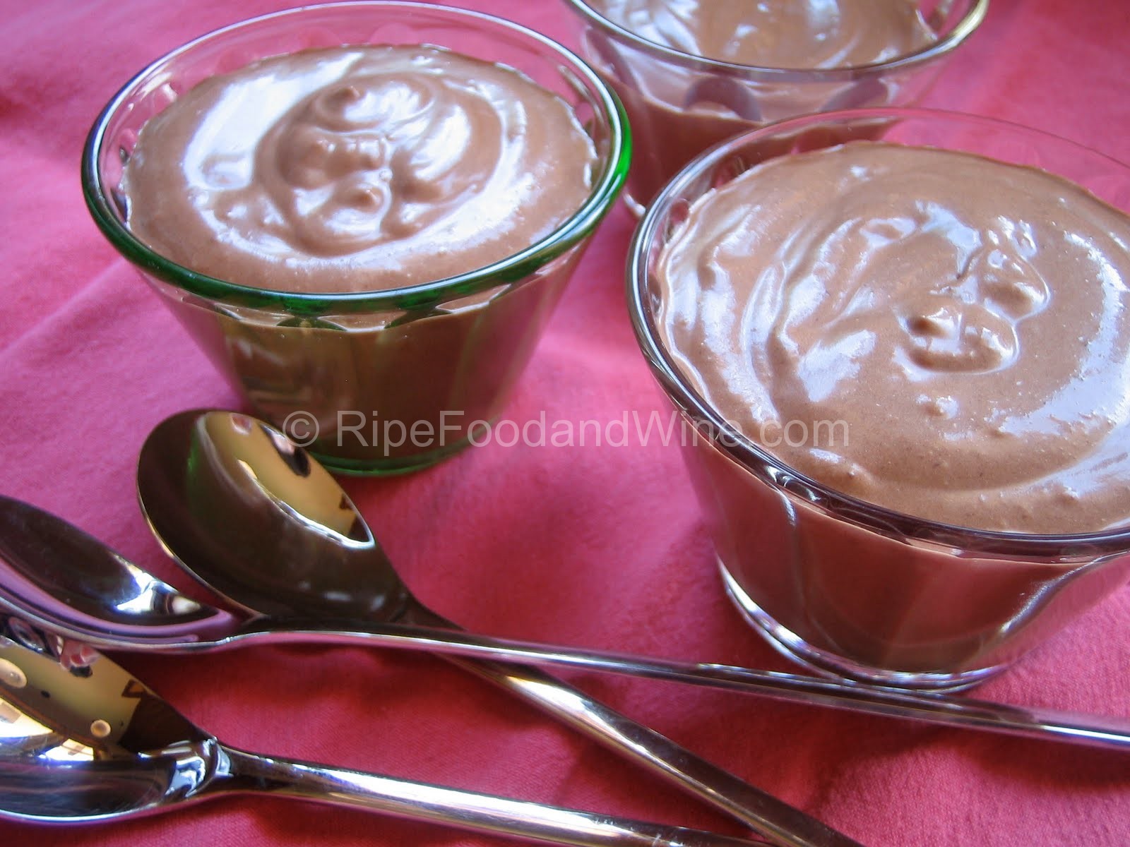 Chocolate Mousse with Maca and Tofu