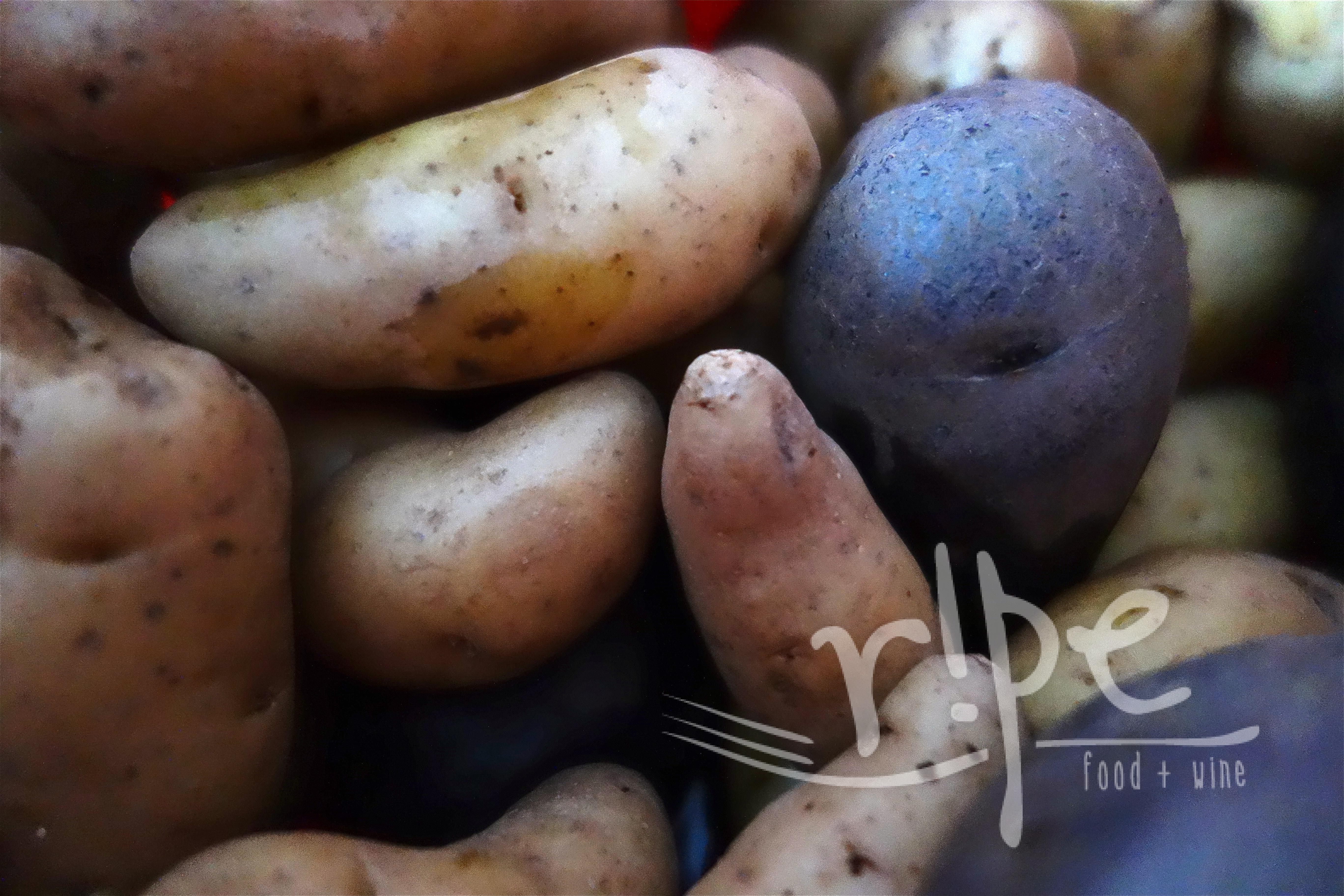 Potatoes.  Get ’em ready to go!