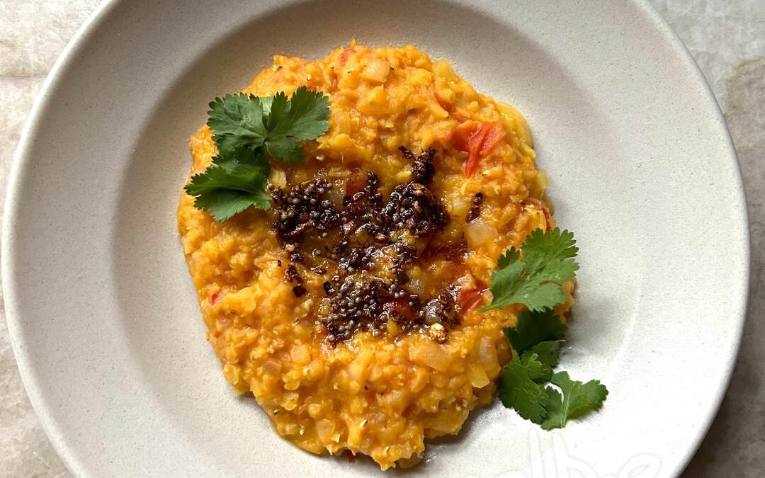Dal Tadka (Yellow Lentils with Spiced Ghee)