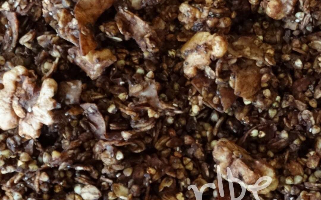 Cocoa Buckwheat Granola