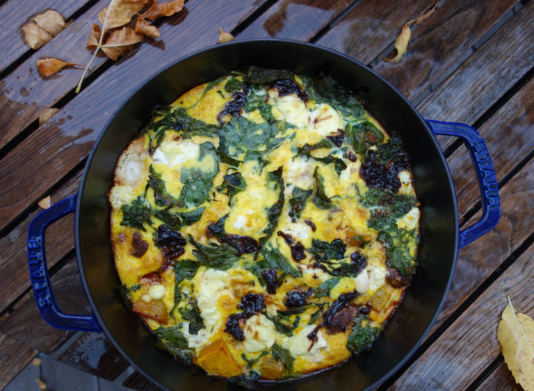 Winter Squash, Chorizo, and Kale Frittata RIPE