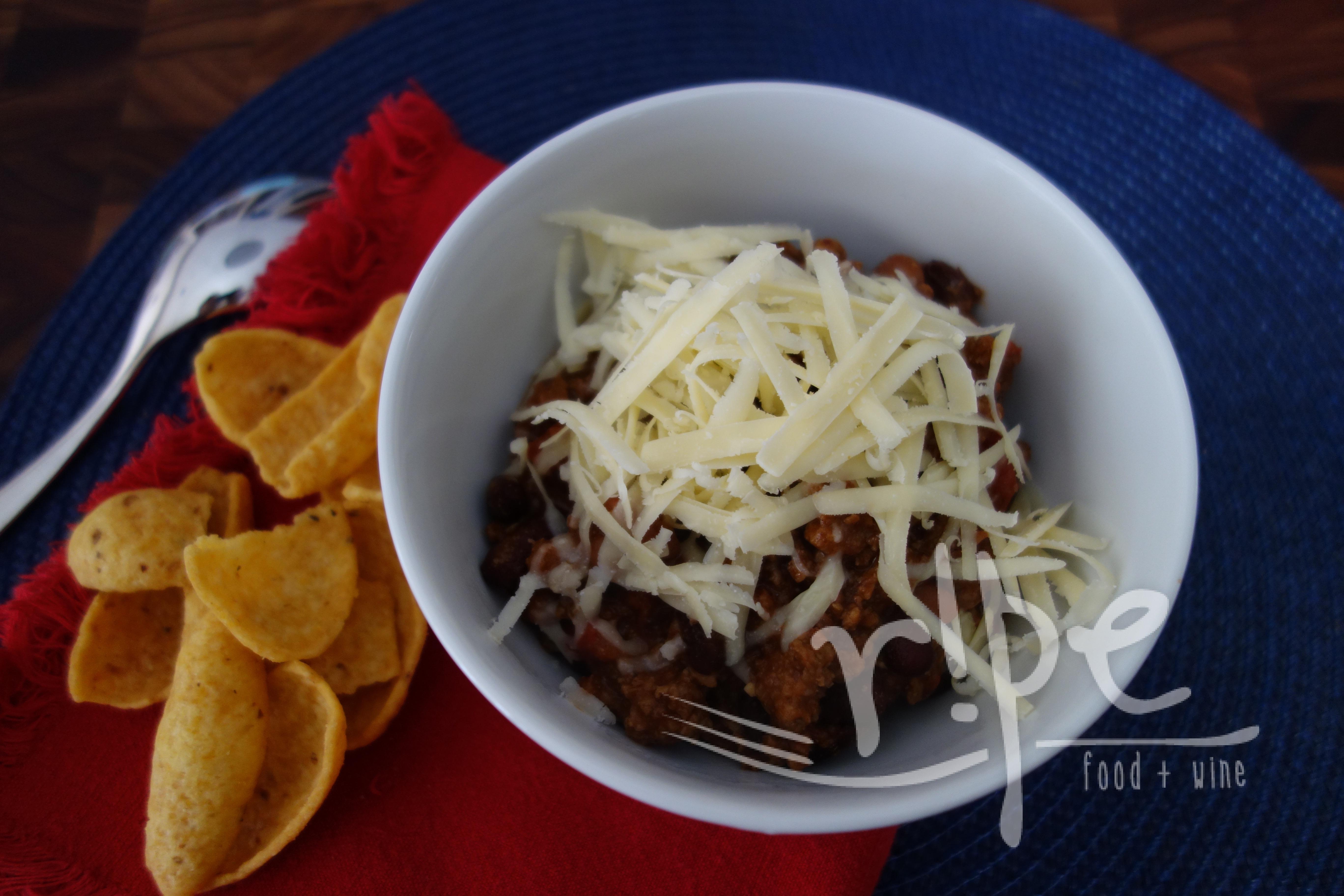 Hearty Beef Chili (with or without Fritos)