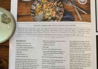 Recipe: Rustic Chard Tart from Edible Bozeman Spring 2020