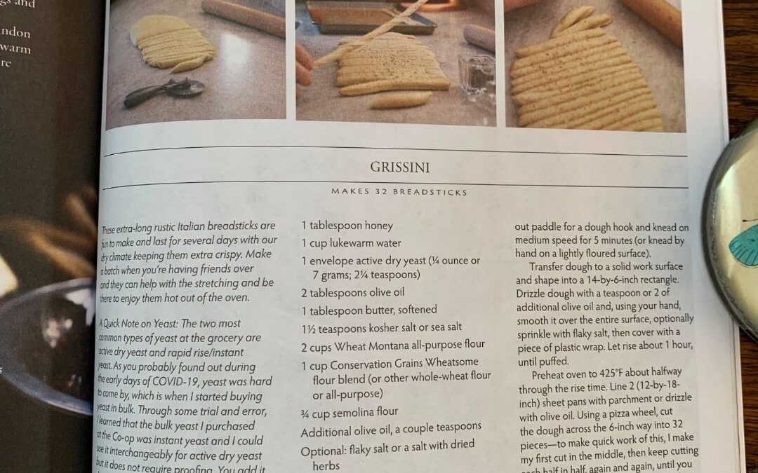 Recipe: Grissini from Edible Bozeman Fall 2020