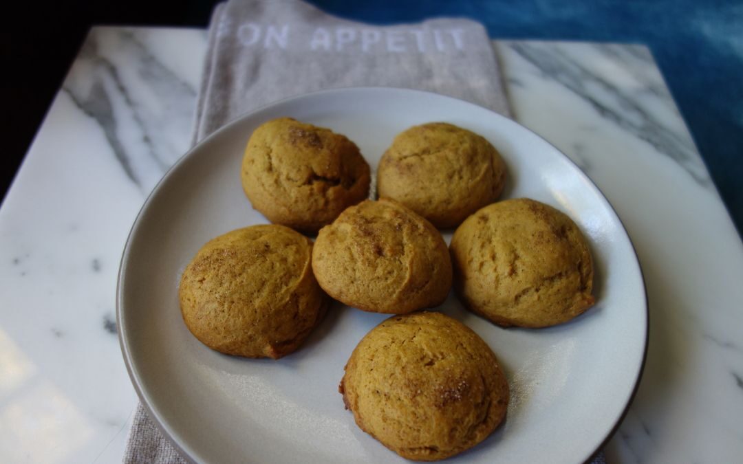Pumpkin Cookies (inspired by a Saffron Snickerdoodle)