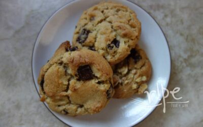 New York Times Chocolate Chip Cookies, Less Sweet