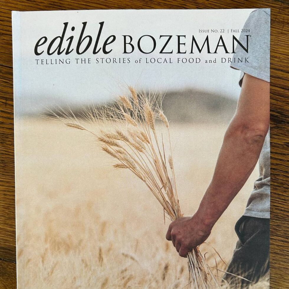 Recipe Apple Crisp from Edible Bozeman Fall 2024 RIPE