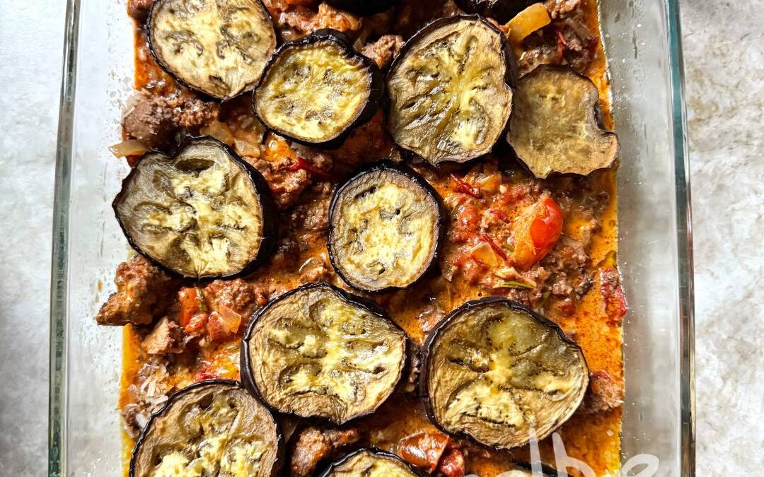 Bolognese Eggplant Bake