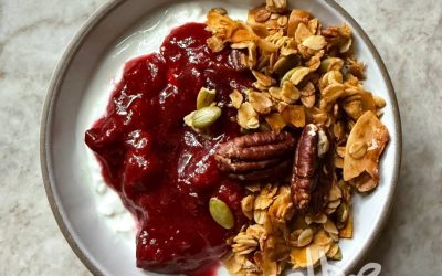Roasted Plum Compote
