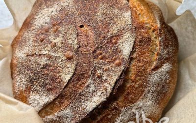 Whole-Wheat Sourdough Boule