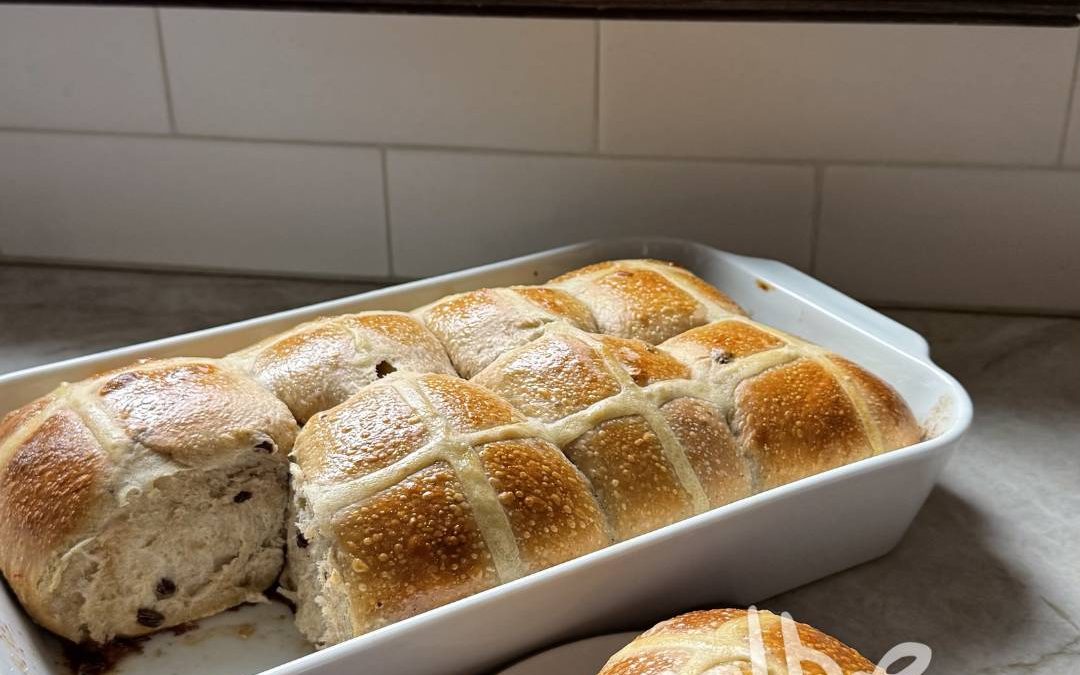 Hot Cross Buns, Sourdough