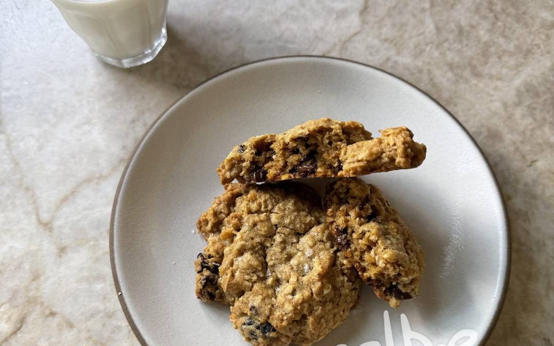 Oatmeal Raisin Chocolate Chip Cookies