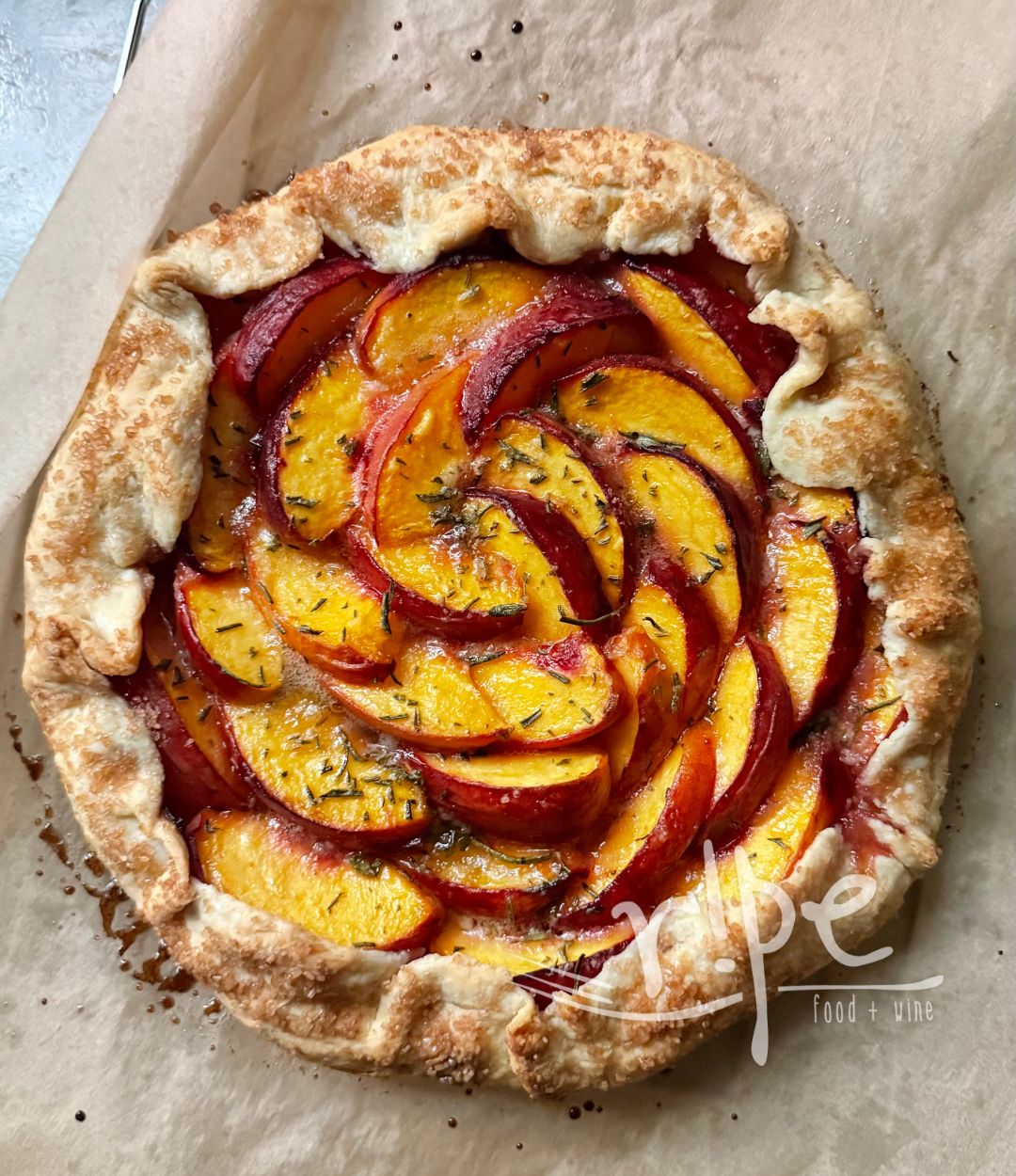 Peach Galette CANVA